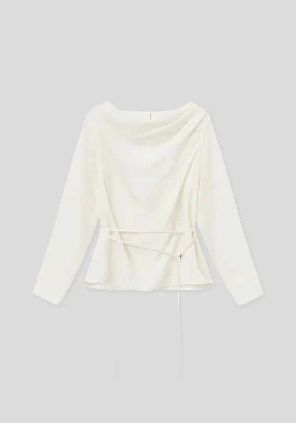 Luna Drape Blouse