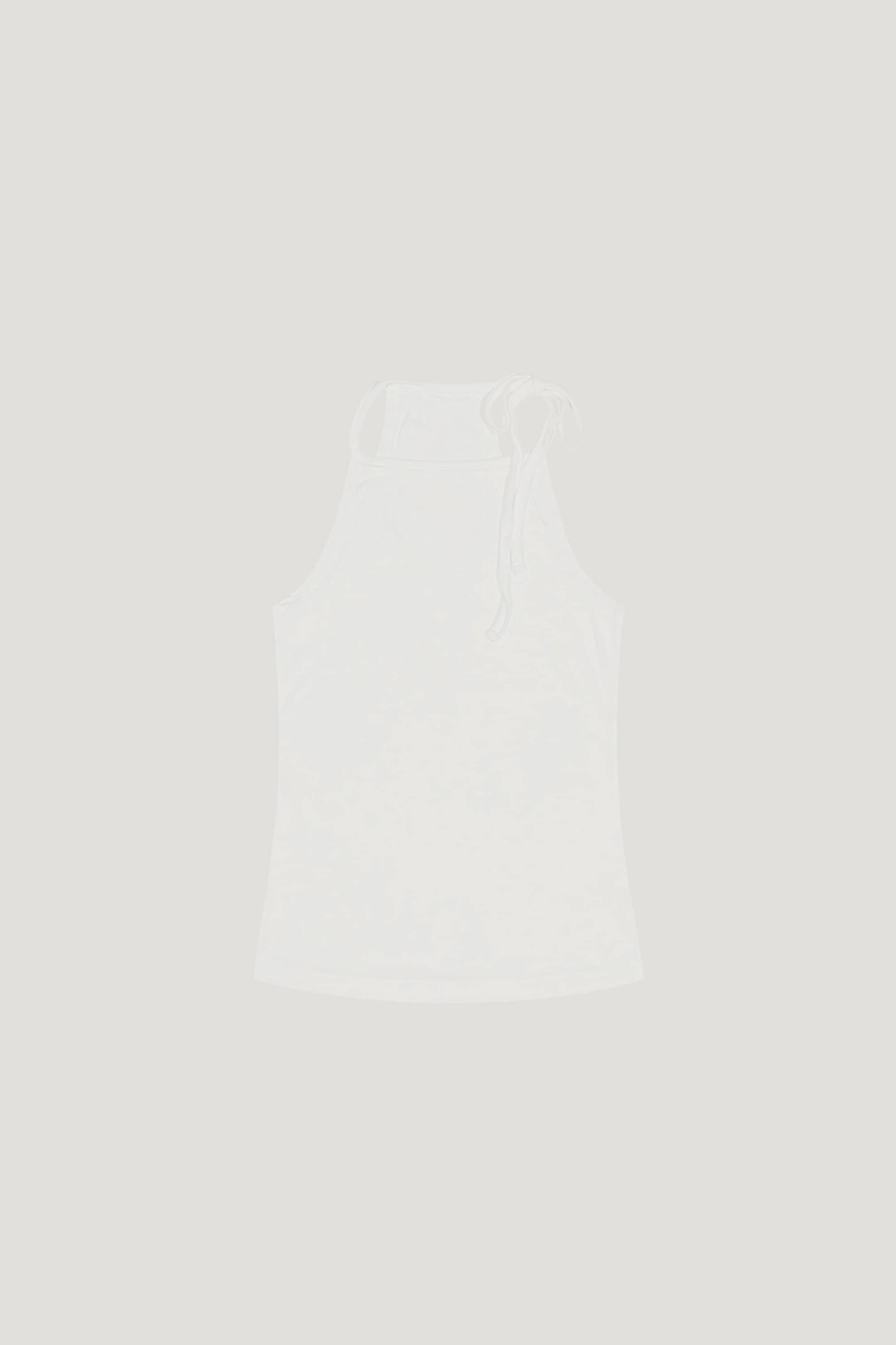 리브어리 Ribbon Halter Top (white) 상품 이미지 1