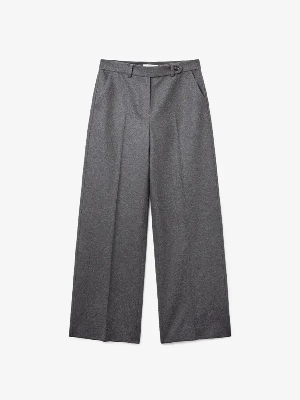 데일리 울 와이드 팬츠_GREY