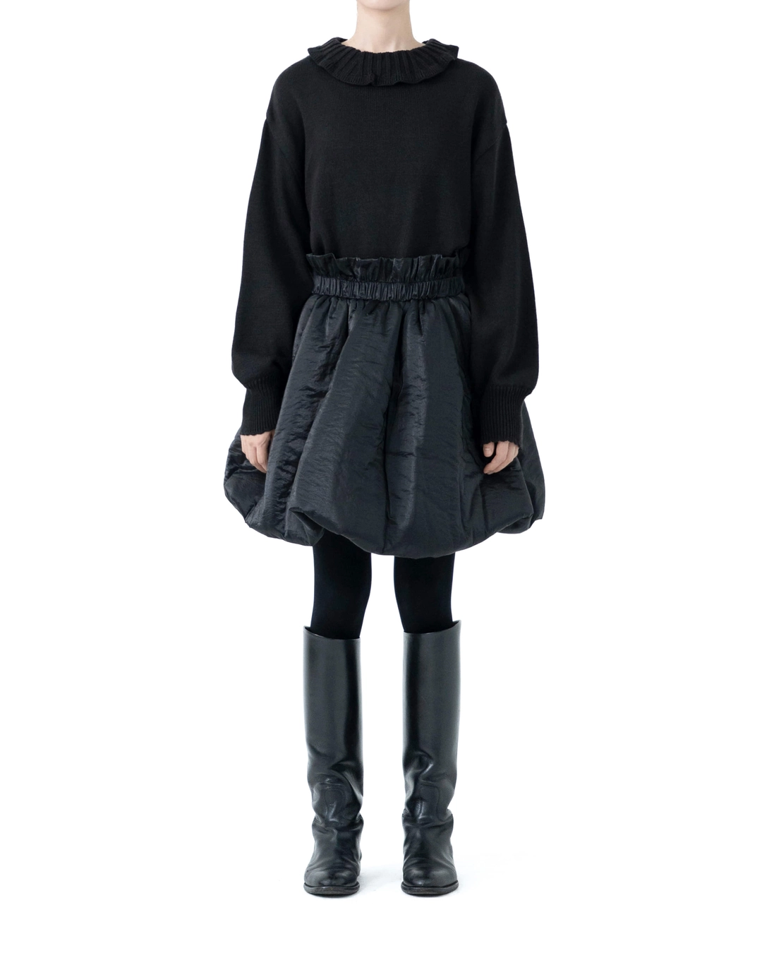 유노이아 padding moss short skirt 상품 이미지 2