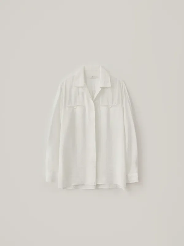 West Sheer Shirt - Ivory