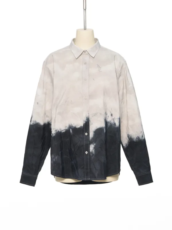 FW25 BLUE DYING POINT SHIRT