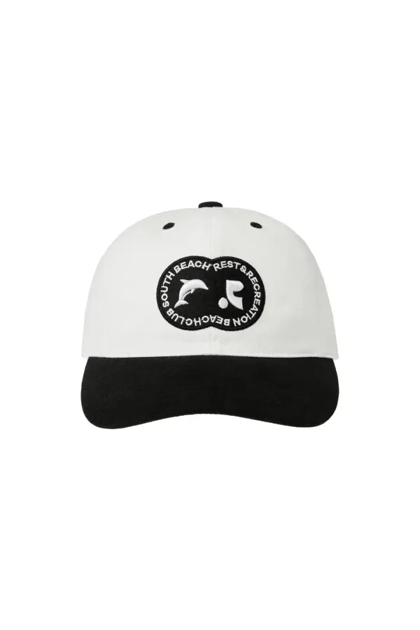 RR NEW LOGO PATCH BALL CAP - WHITE