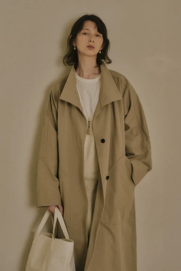 RIVOLI TRENCH COAT_GRAYISH BEIGE