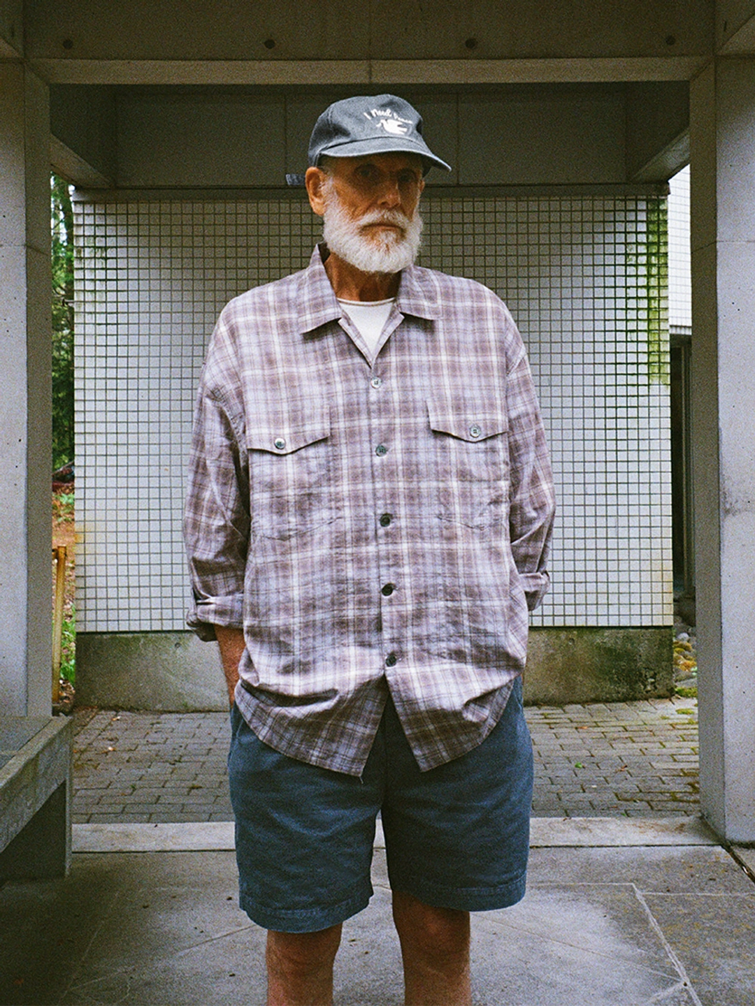 파르티멘토 VTG Washed Renewal INP Ball Cap_Ash Gray 상품 이미지 2