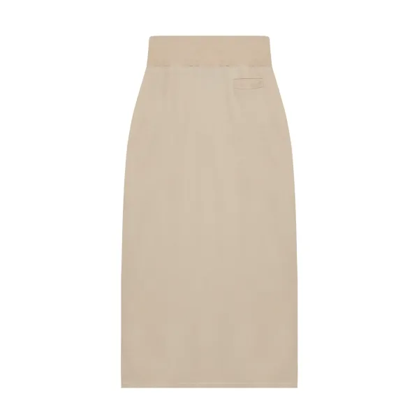 pigment pocket long skirt - cream