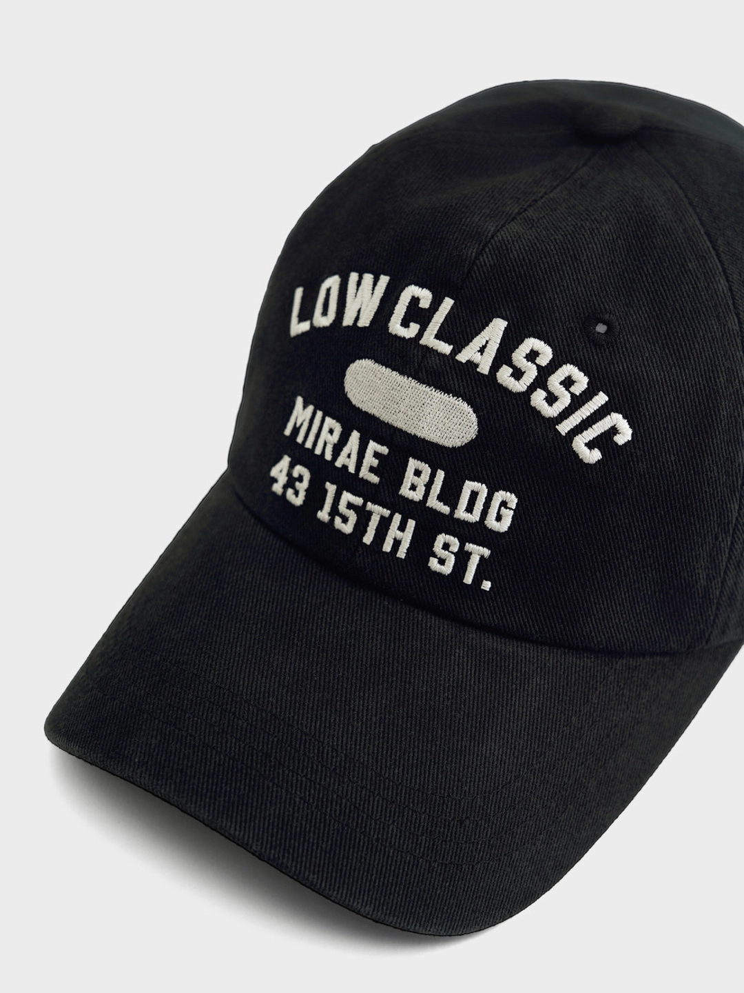 로우클래식 [Exclusive] Mirae Cotton Lc Cap_Black 상품 이미지 3