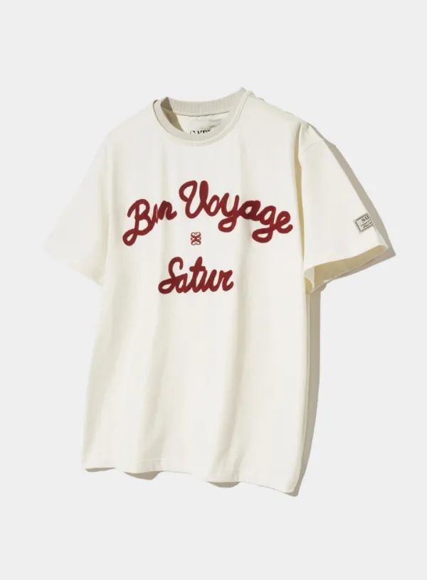 Satur Logo Voyage T-Shirt - Period Red