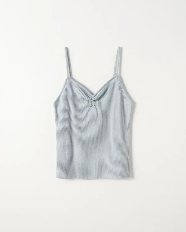 Moire Knit Sleeveless