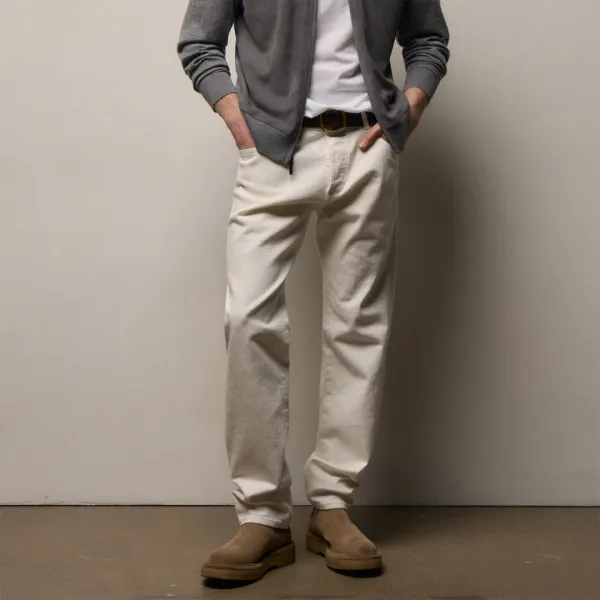 Classic Stretch Selvedge Denim Pant - Coastal Cloud