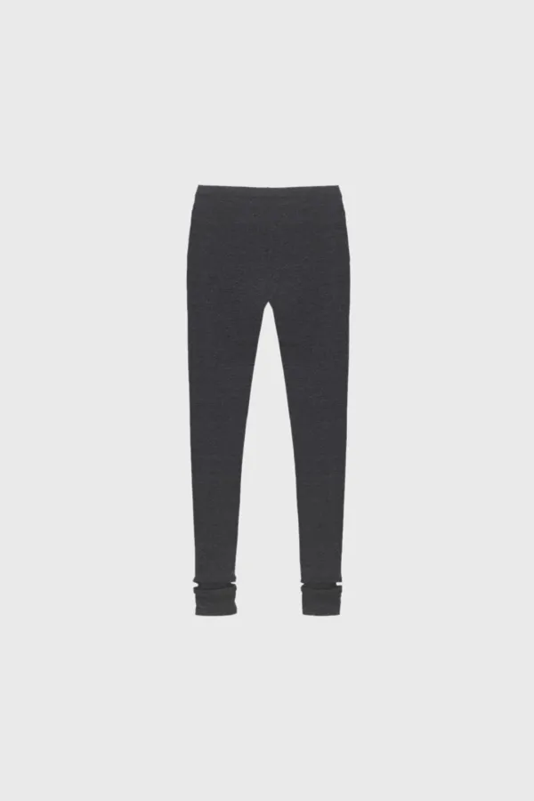 [Exclusive] Ribbed tights (black / dark gray / cream)