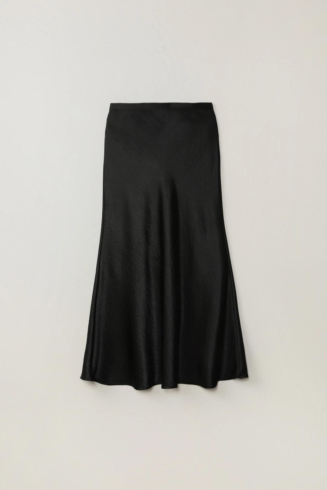 세이지먼트 FIONA SATIN LONG SKIRT_BLACK 상품 이미지 1