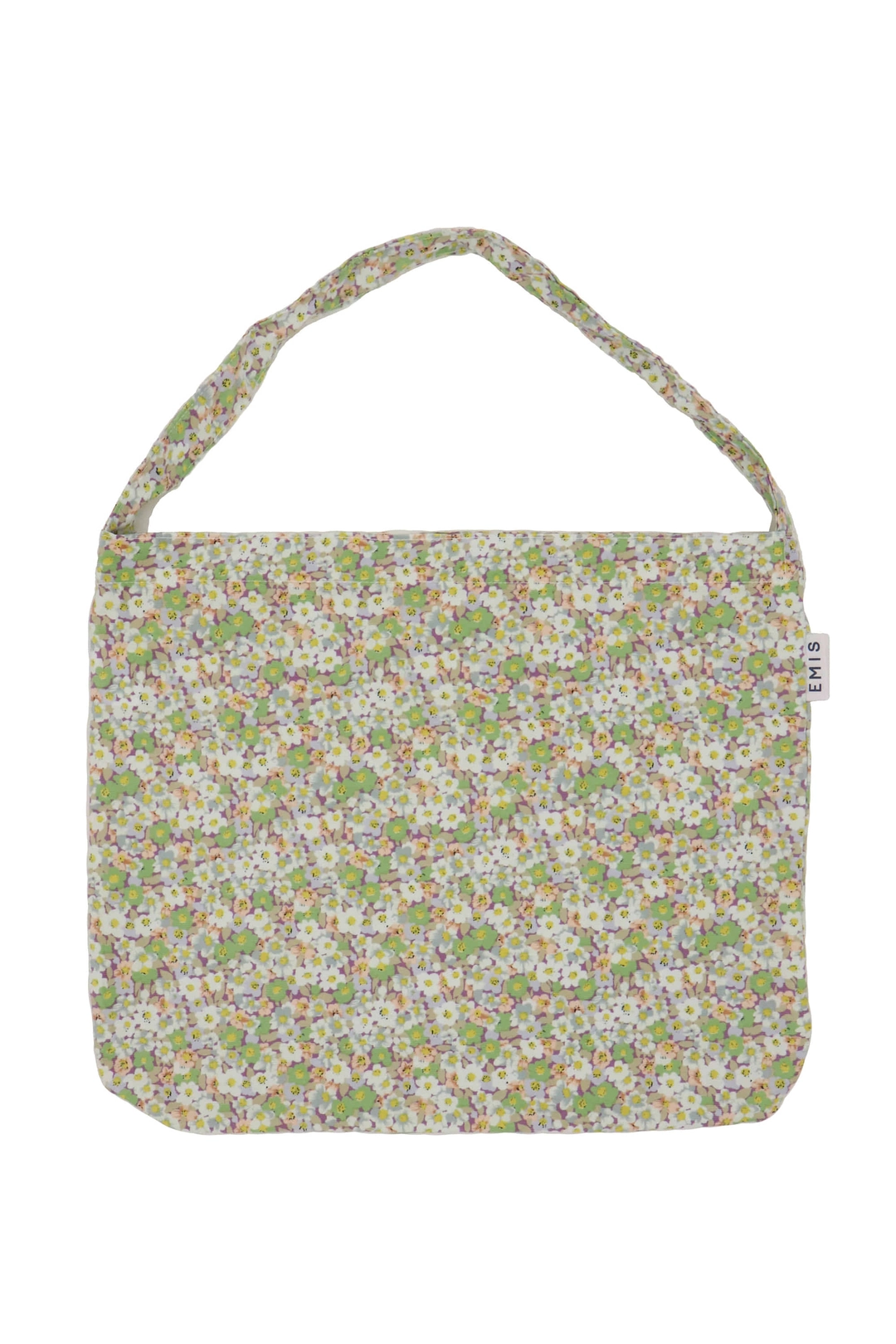 이미스 PASTEL FLOWER CORDUROY ECO BAG-YELLOW GREEN 상품 이미지 2
