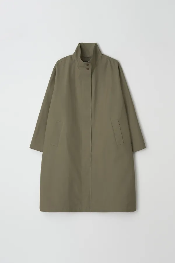 [2nd] High Neck Single Coat