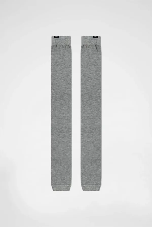 SEE-THROUGH LONG FOOT COVER / GREY