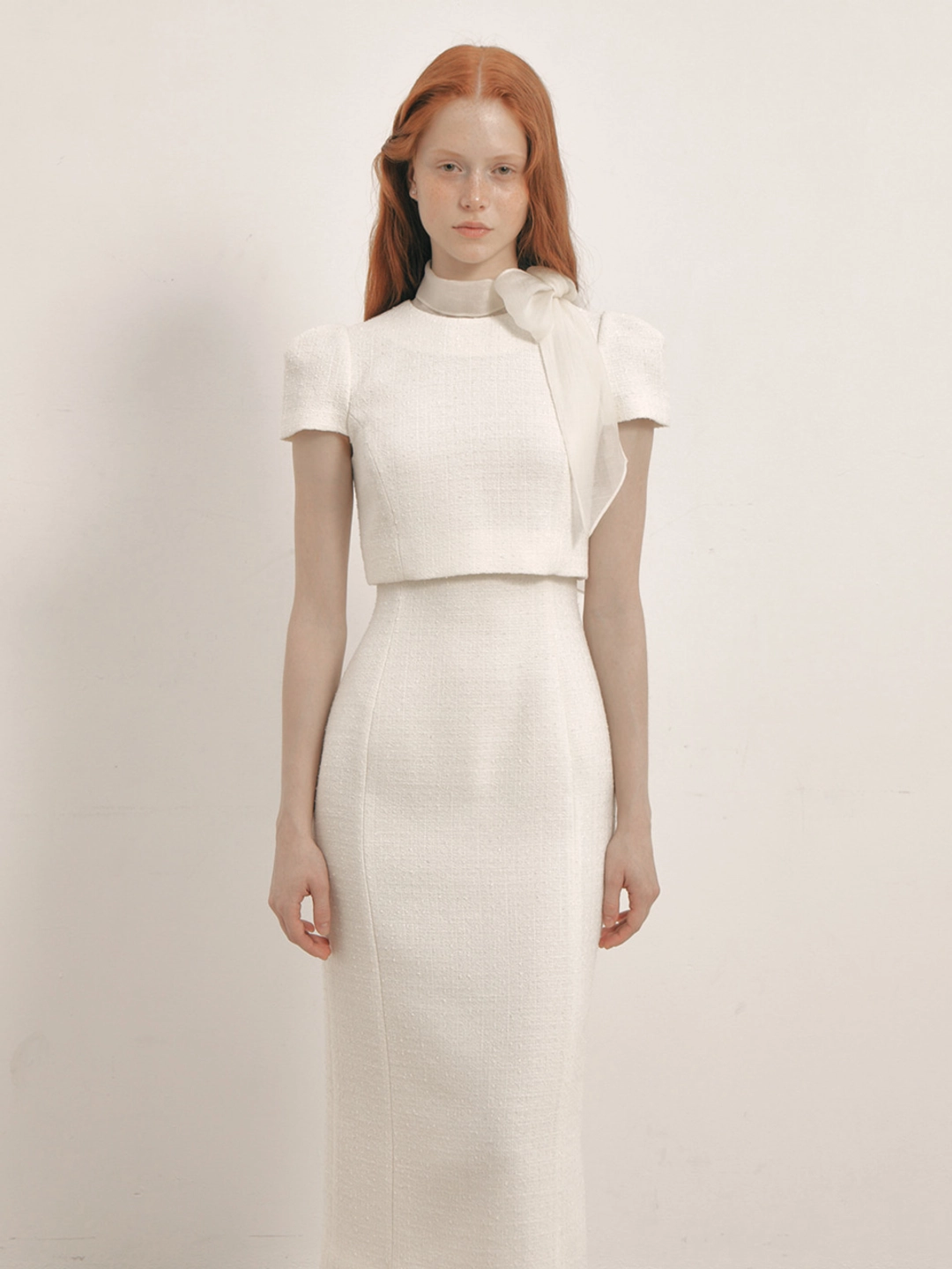 플로움 Overlay Scarf Dress(2color) 상품 이미지 1