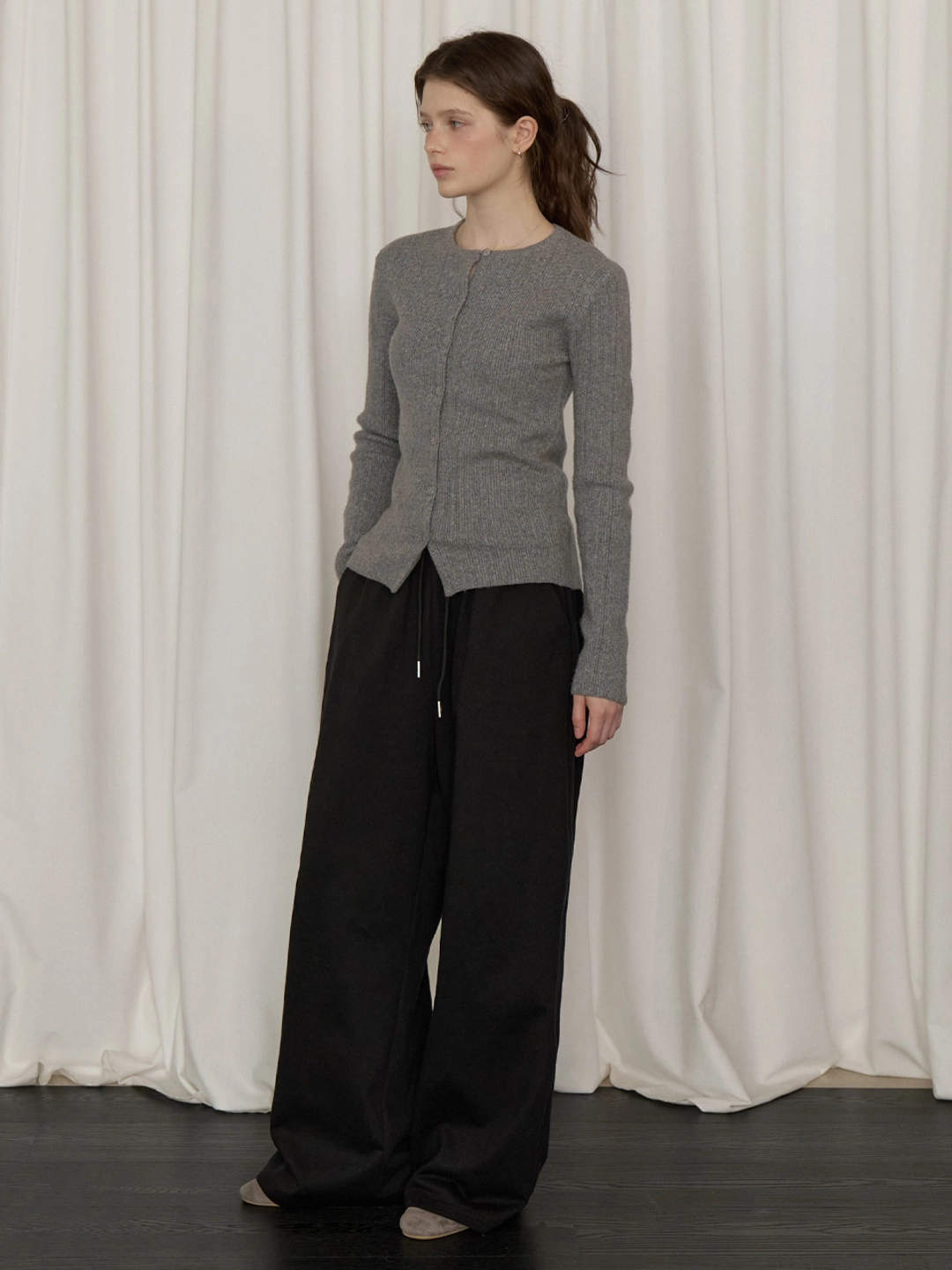 리엘 Roam sweat pants (black) 상품 이미지 2