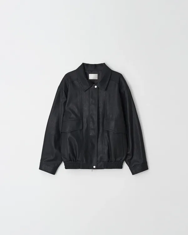 [6TH]Soap leather jacket(2color)