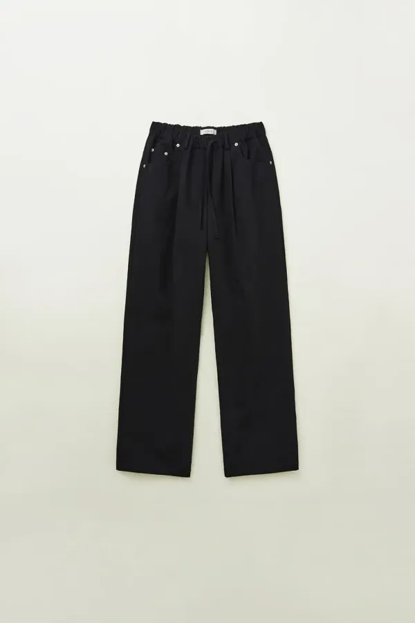 Ease banding pants (Black)