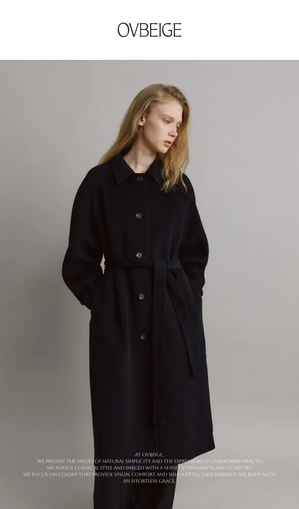MELLOW RAGLAN HANDMADE COAT_BLACK