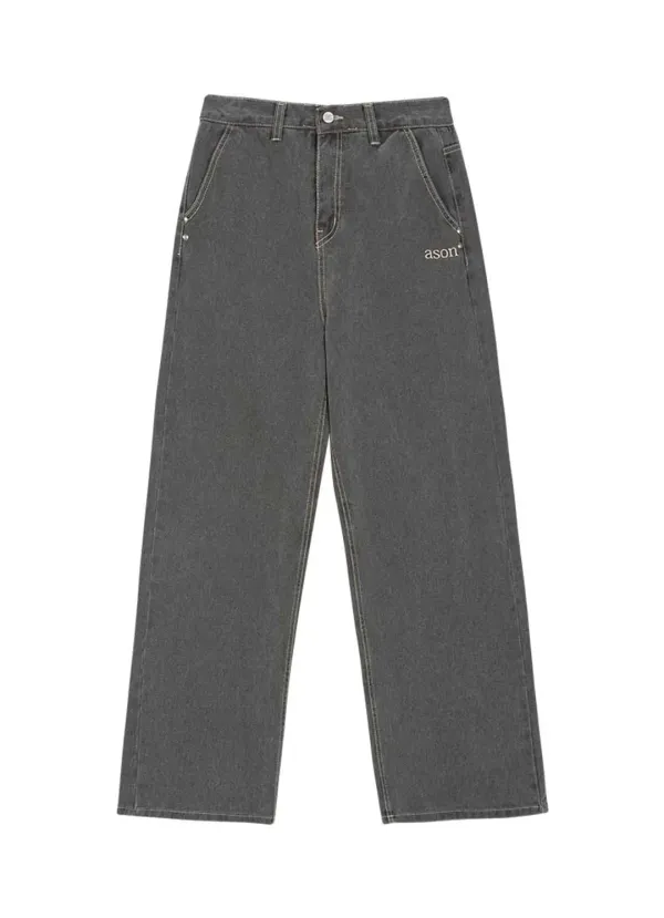SMOG WIDE PANTS / GRAY