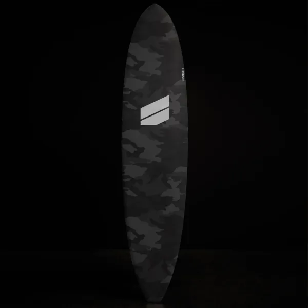 Y/OSEMITE Camo Longboard  7Ft 10In - Charcoal Camo