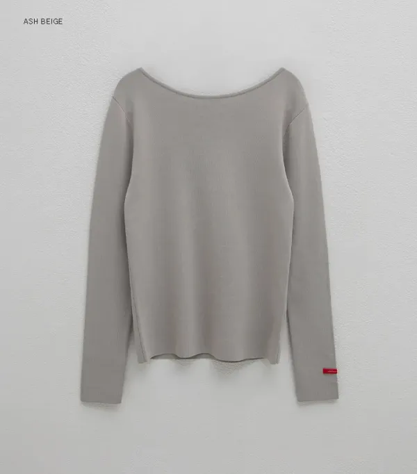 (T-7009)ESSENTIAL HEDETTA LOOSE FIT KNIT