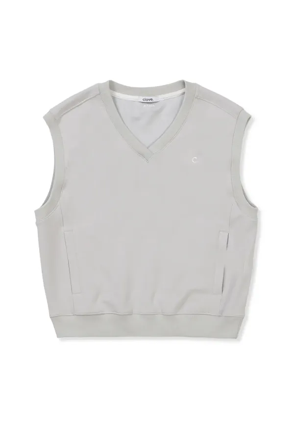 [24SS clove] Sporty Vest_Women (Light Grey)