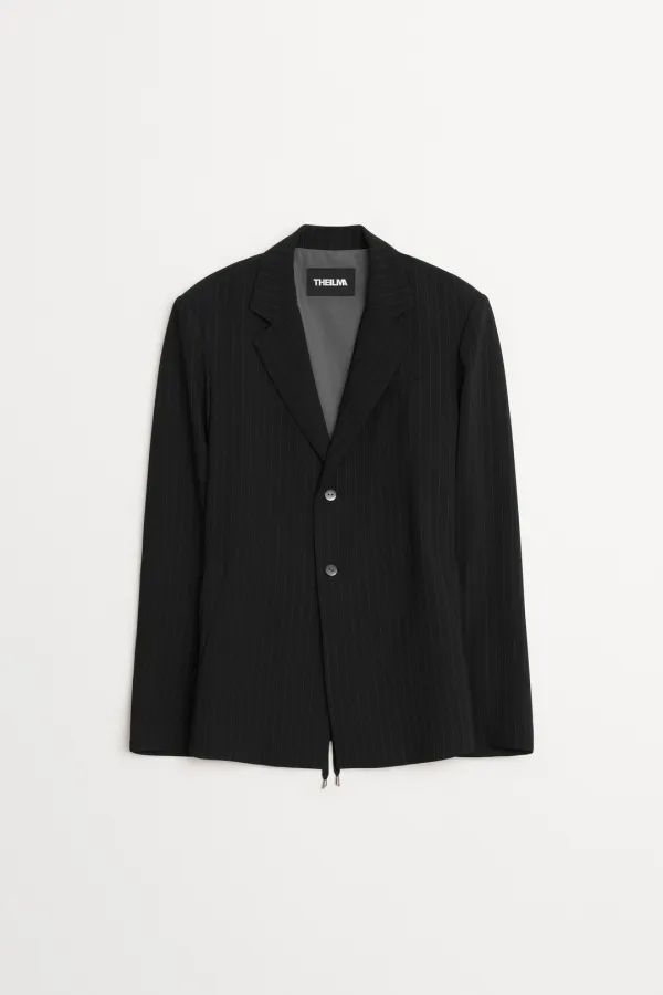 Zec Crepe Strap Jacket