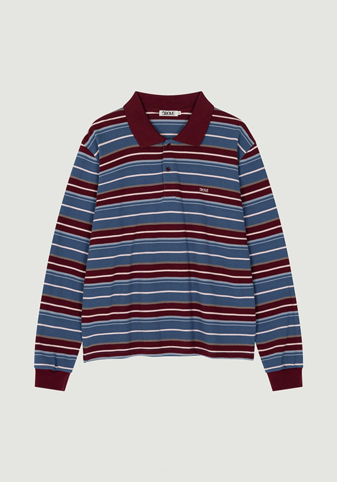 그로브 CARELL STRIPE LS PIQUE SHIRT 상품 이미지 3