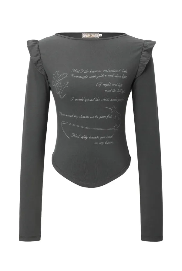 Angel wing tee