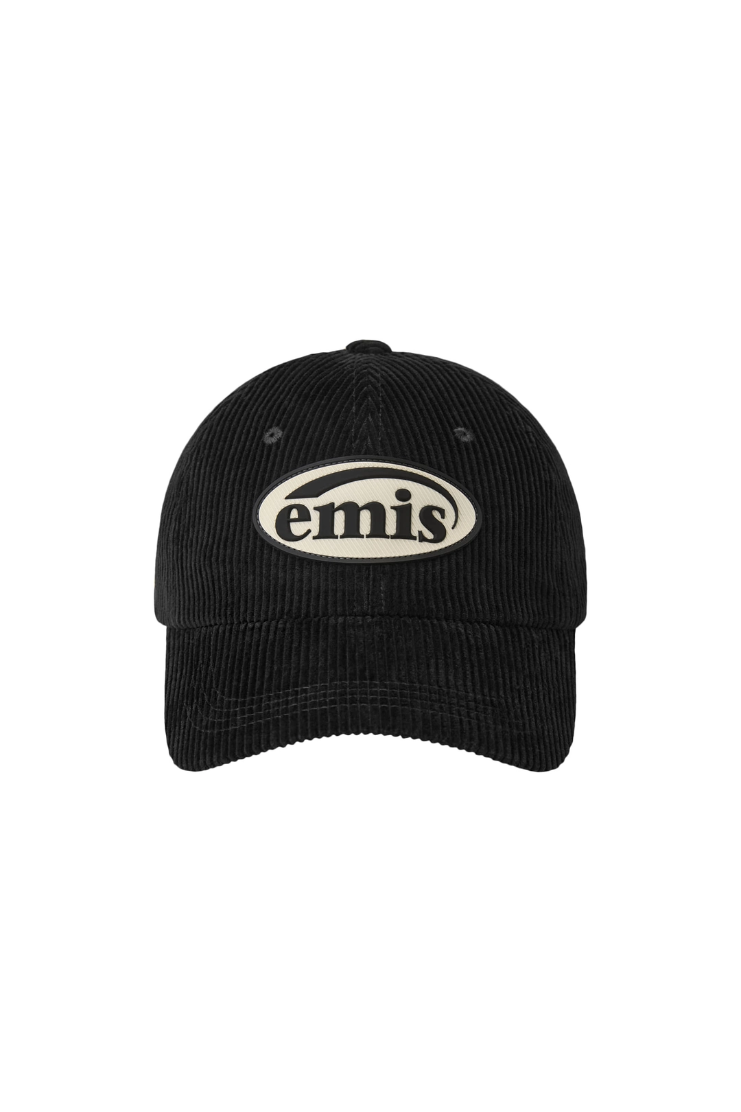 이미스 RUBBER PATCH CORDUROY BALL CAP-BLACK 상품 이미지 3