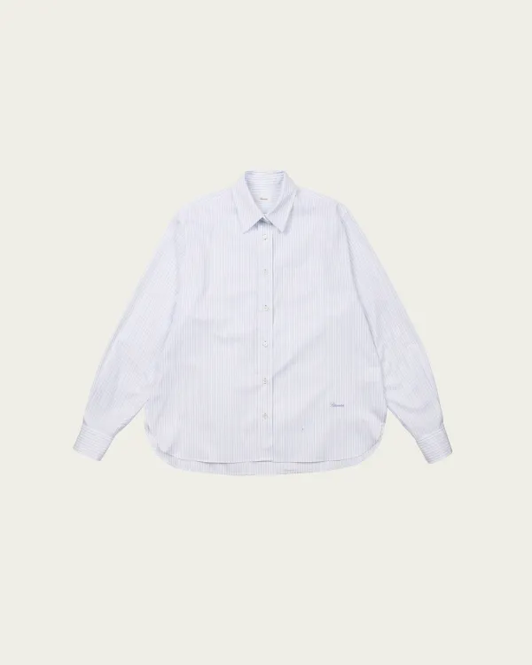 (3차) Bleu Striped Shirt