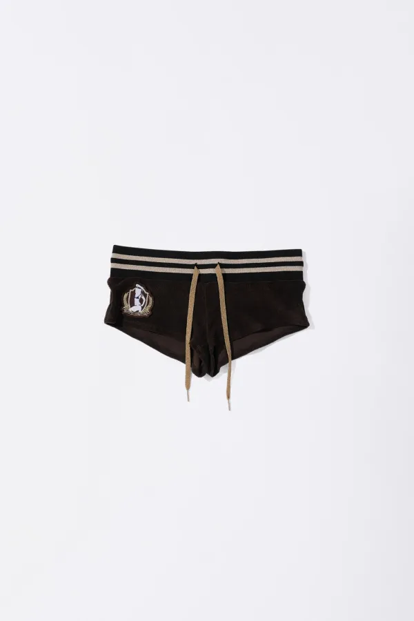 Marine Terry Shorts Brown