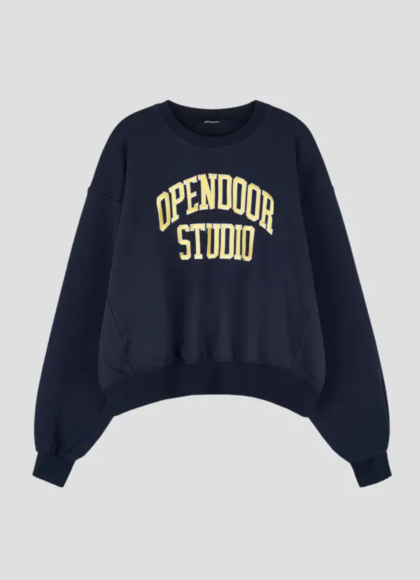 Opendoor Crop MTM Navy