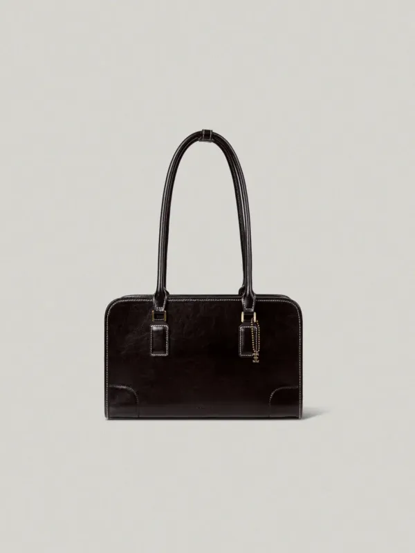 Journal Bag Marron - stitch저널백 - 스티치