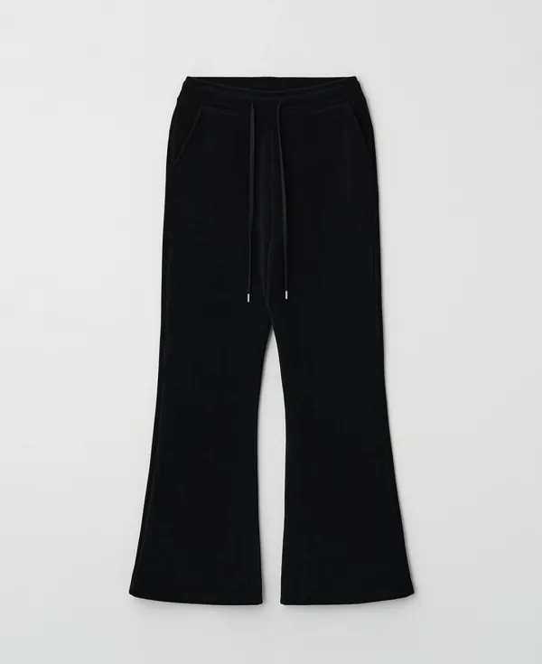 [8차] [융기모] Fleece Lined Bootcut Banding Pants_BLACK