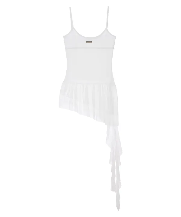 Sha Layered Sleeveless [White]