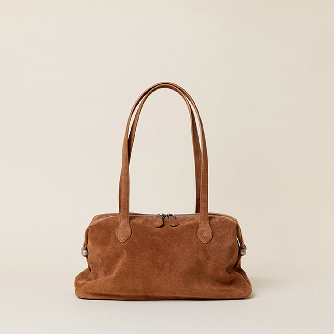 애테 BOWLER BAG_GINGER SUEDE 상품 이미지 1