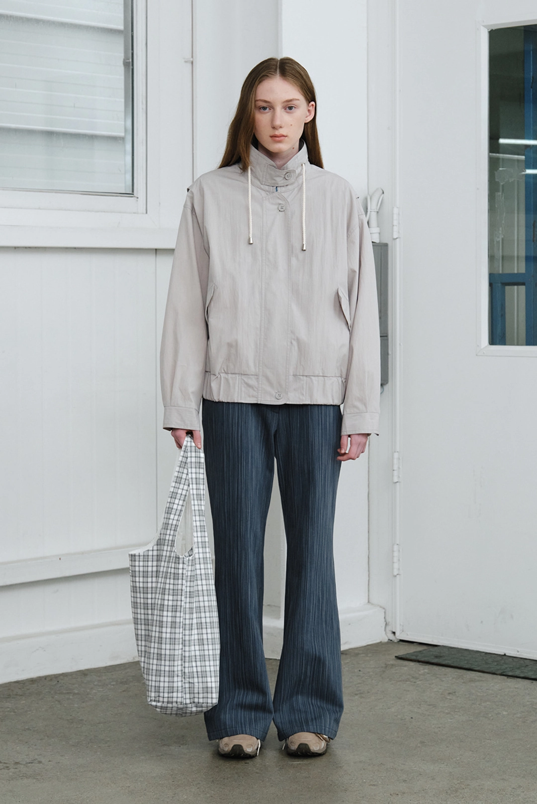 브렌다 브렌든 90\' bootscut pants - blue 상품 이미지 2