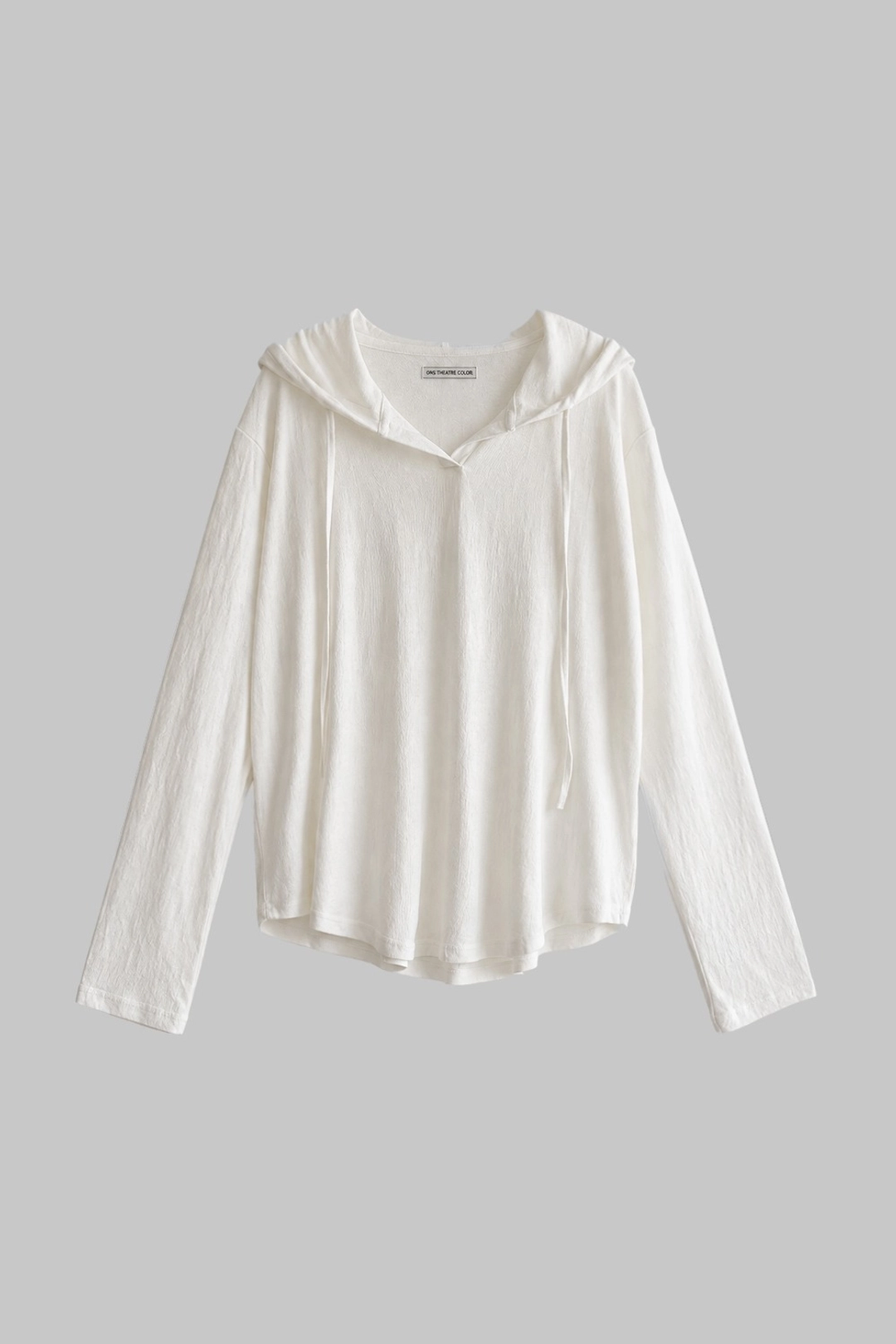 오에프씨 Layered Hood T-shirt (ivory) 상품 이미지 1