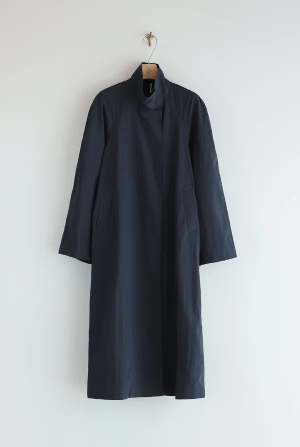 [2ND] LOMBRE TRENCH COAT ( NAVY )
