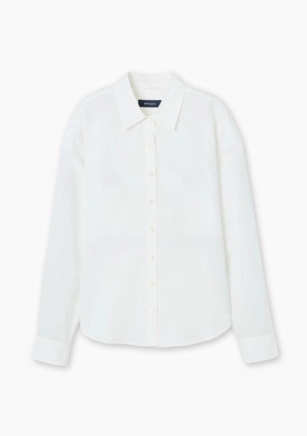 오픈도어 Classic Cotton Shirt White 상품 이미지 1
