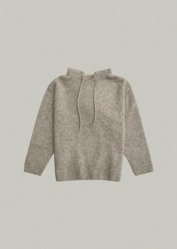 wholegarment hoodie knit