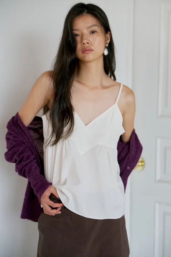 romantic flare bustier_ivory
