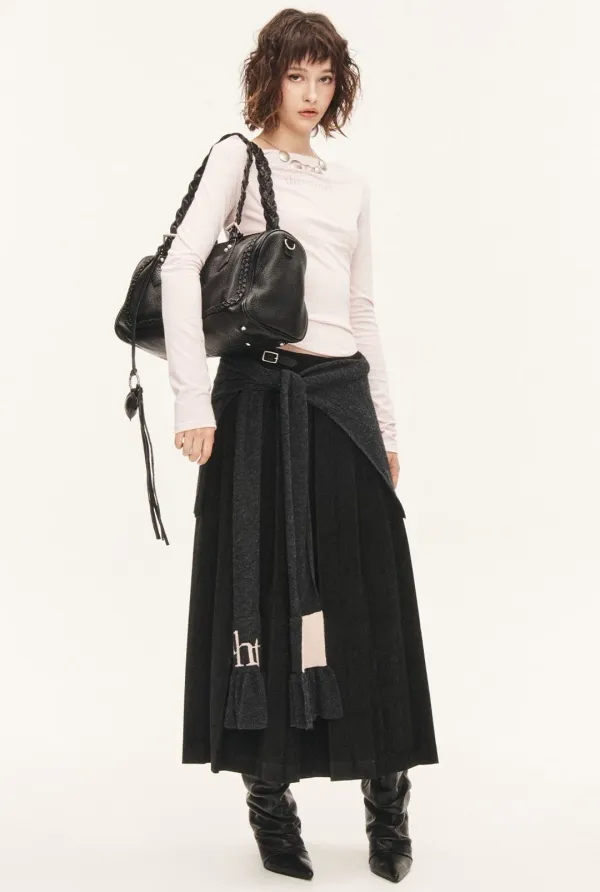 Classic pleats skirt