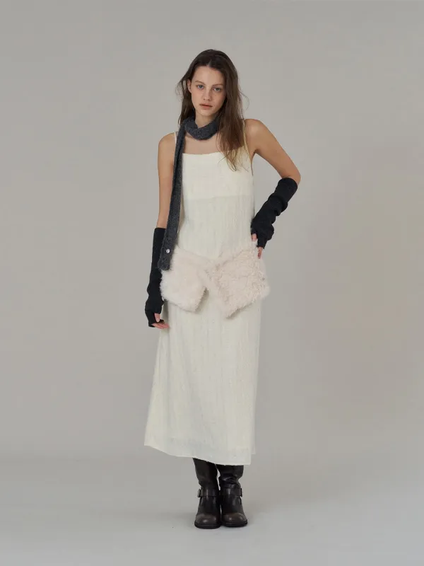 Holly Feather Dress_Ivory