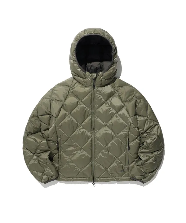 hooded light down jacket[sand]