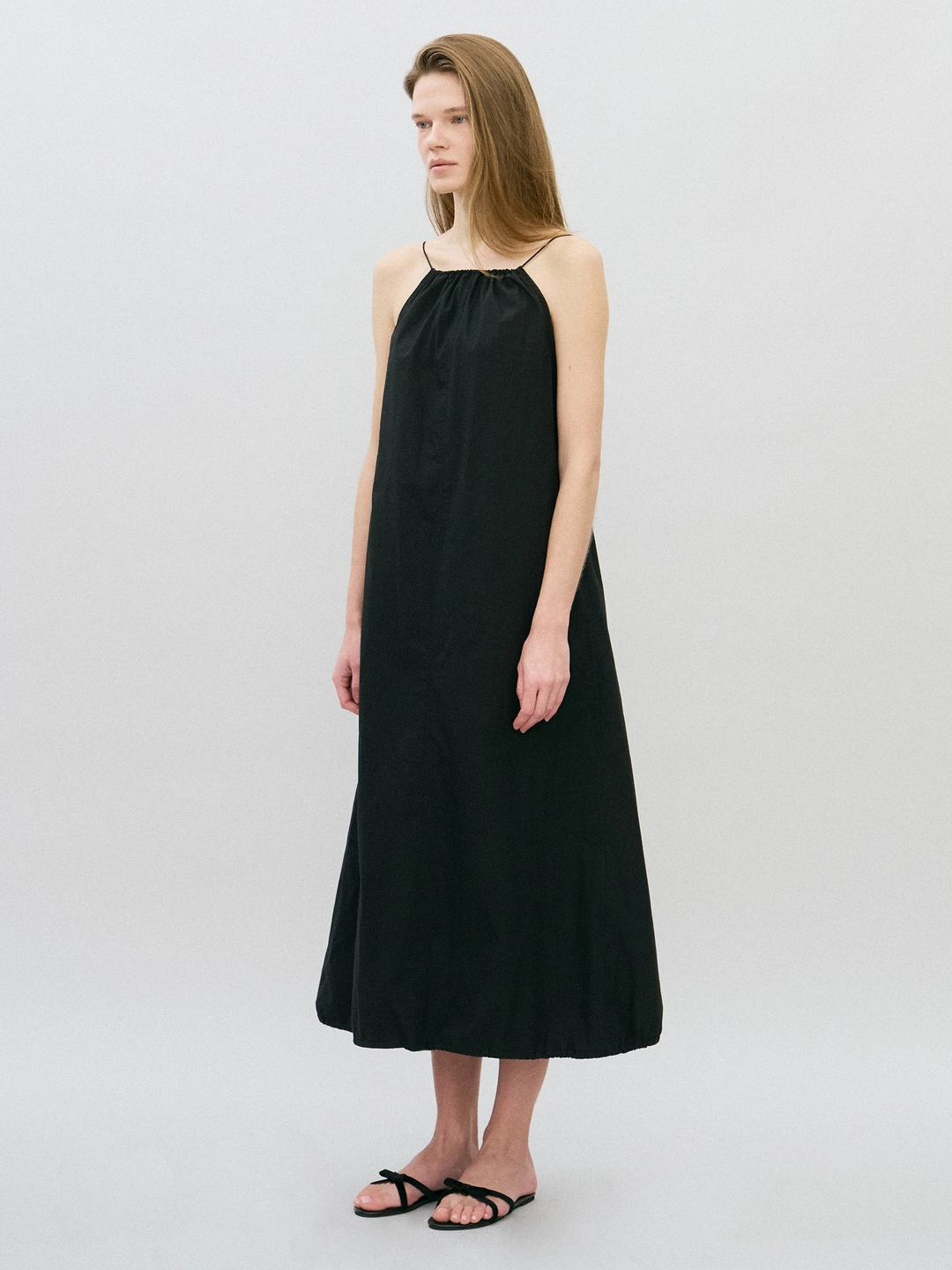 리볼드 String Cotton OPS_(Black) 상품 이미지 2