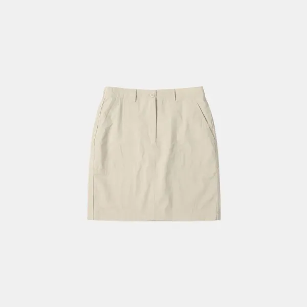 SIST9045 레트로 플로우 스커트_Light beige